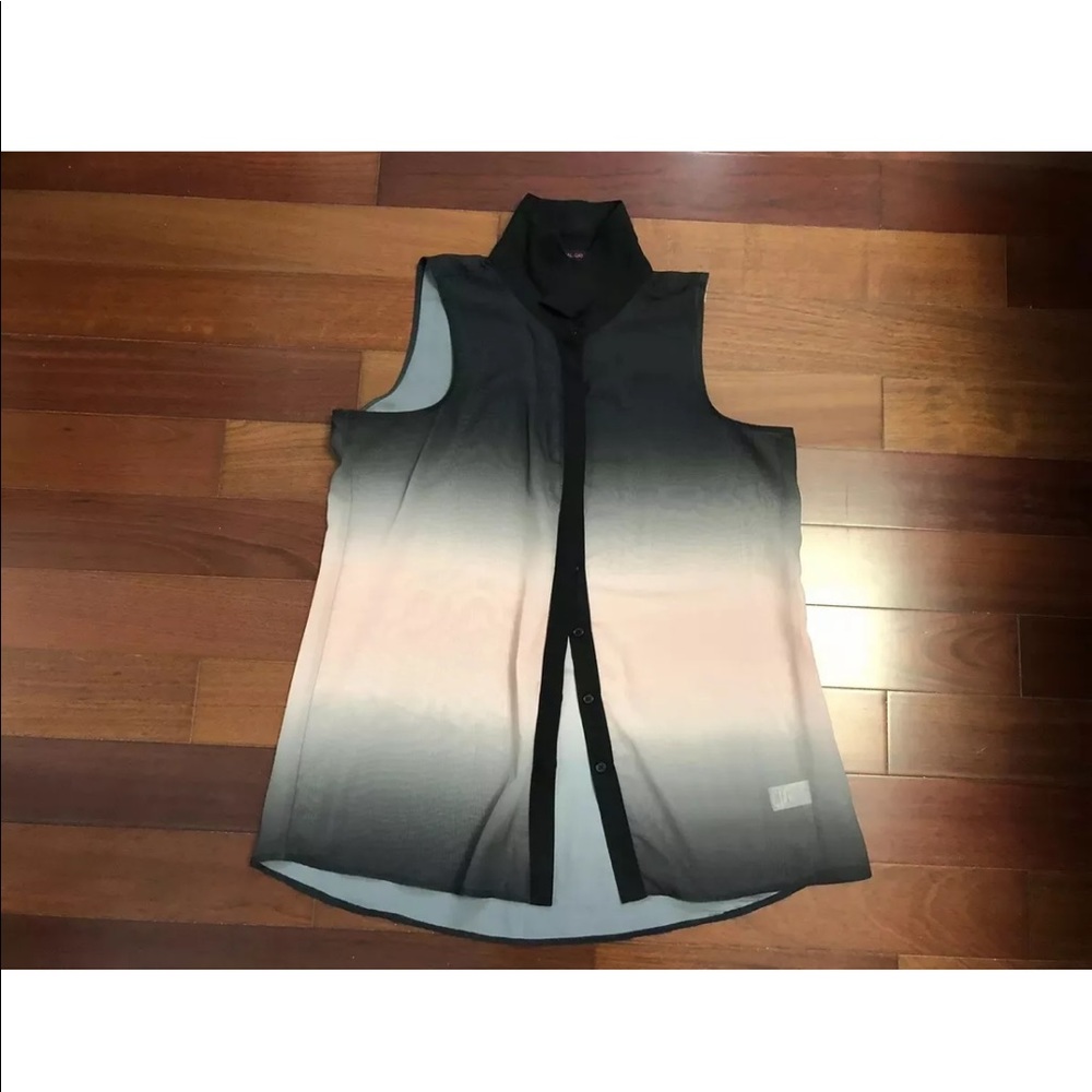 Material Girl Juniors Top Sleeveless Faded ombré